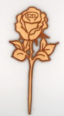 Dřevěná růže