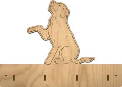 Dřevěný věšák na klíče (více vzorů)