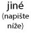 jiné (napište níže)