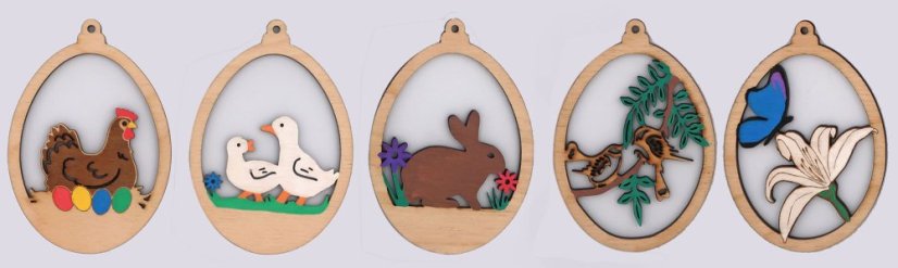 Velikonoční dřevěné dekorace VELKÉ