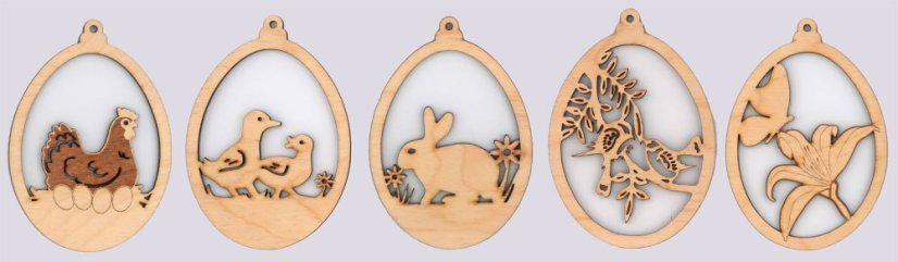 Velikonoční dřevěné dekorace VELKÉ