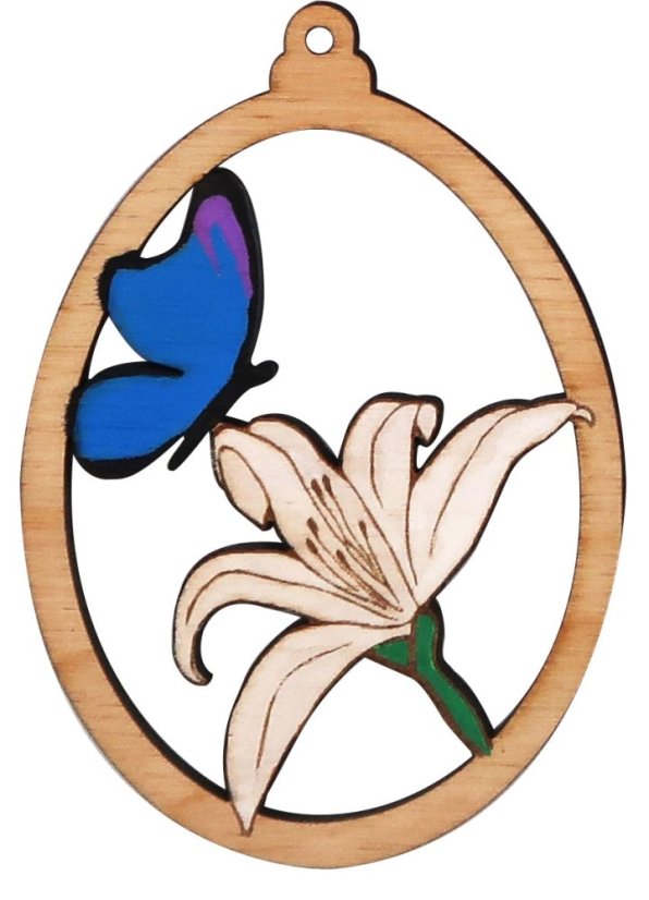 Velikonoční dřevěné dekorace