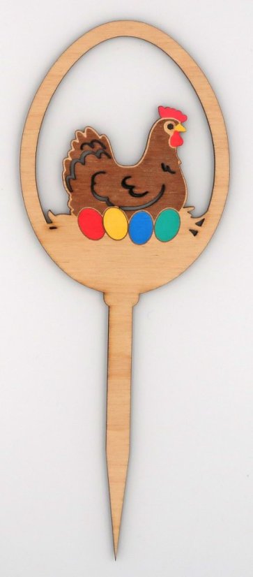 Velikonoční dřevěné dekorace