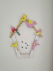 Sada na tvoření  - ptačí budka