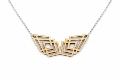 Dřevěný náhrdelník Katka 2