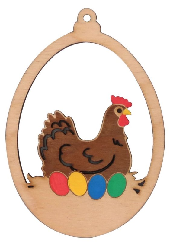 Velikonoční dřevěné dekorace