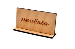 Jmenovky na stůl