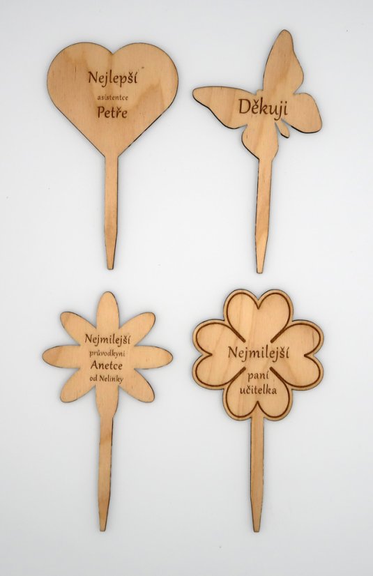 Zápich do květináče