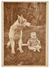 Gravírovaná fotka březová překližka