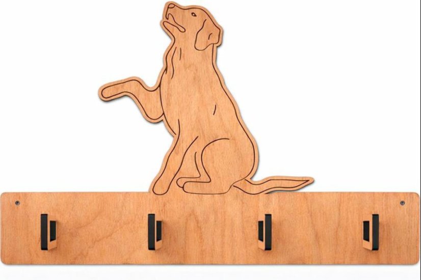 Věšák na vodítka pes