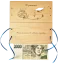 Dřevěné přání na peníze k promoci