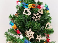 Dřevěné vánoční ozdoby