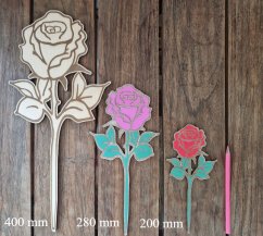 Dřevěná růže